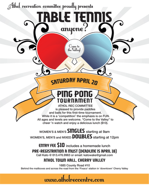 PING-PONG-POSTER