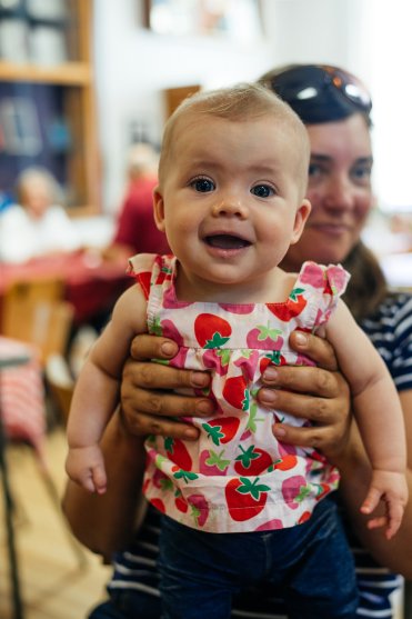 Dressed for the occasion.