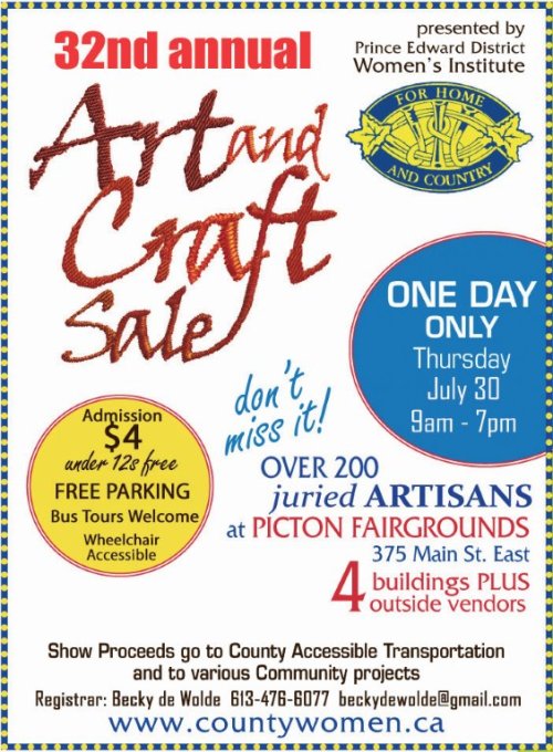 Womens Institute Arts and CraftsI July 2015 copy