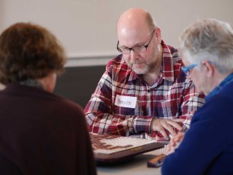 Braydon in deep thought.